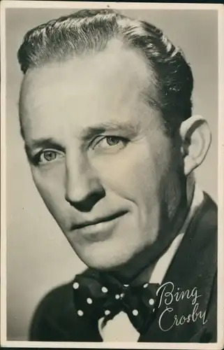 Ak Schauspieler Bing Crosby, Portrait