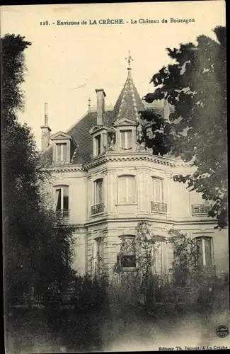 Ak La Crèche Deux Sevres, Le Chateau de Boisragon