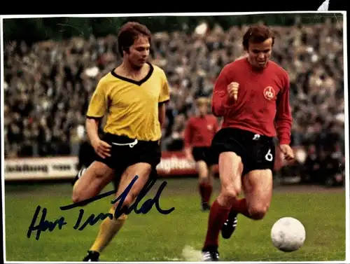 Ak Deutscher Fußballspieler Klaus Scheer, Autogramm