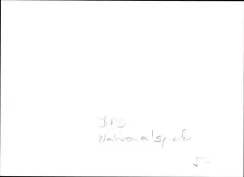 Ak Fußballspieler Ulrich Biesinger, Autogramm