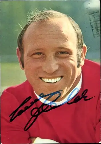 Ak Deutscher Fußballspieler Uwe Seeler, Autogramm