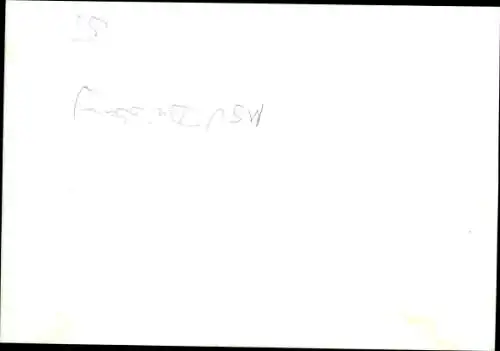 Ak Fußballspieler MSV, Autogramm