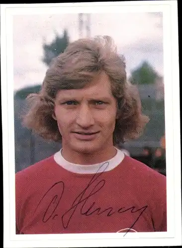 Foto Fußballspieler, 1. FC Köln, Autogramm