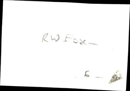 Ak Fußballspieler Horst Gecks, RW Essen, Fußball, Autogramm