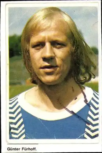 Ak Fußballspieler Günter Fürhoff, RW Essen, Fußball, Autogramm
