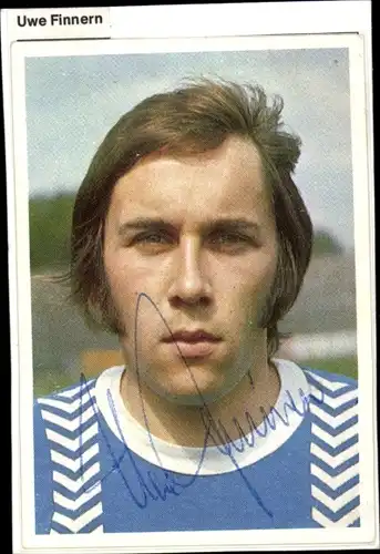 Foto Fußballspieler, RW Essen, Fußball, Autogramm