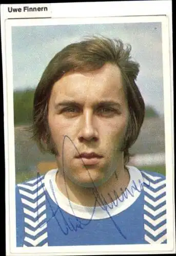 Foto Fußballspieler, RW Essen, Fußball, Autogramm