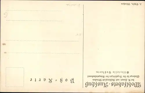 Künstler Ak Ditz, Walter, Kaiser Wilhelm II. reitet ins Feld