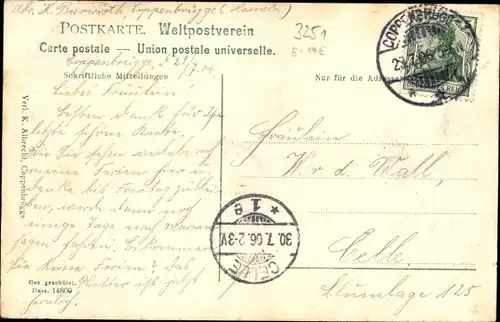 Ak Coppenbrügge Niedersachsen, Partie an der Windmühle