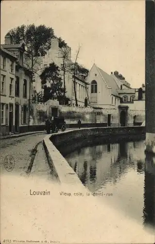 Ak Leuven Leuven Flämisch-Brabant, Alte Ecke, die halbe Straße