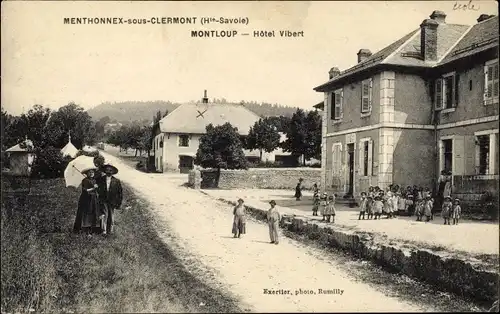 Ak Mont Loup Menthonnex-sous-Clermont, Hotel Vilbert