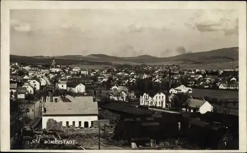 Ak Rýmařov Römerstadt Mährisch Schlesien, Gesamtansicht