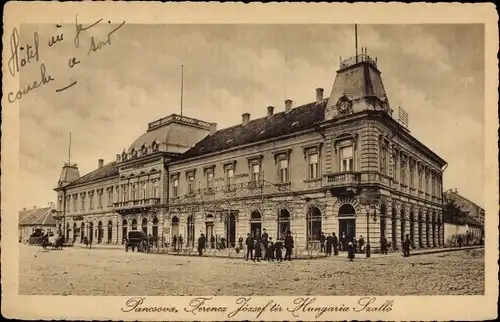Ak Pancsova Pantschowa Serbien, Štapska Zgrada, Personalgebäude