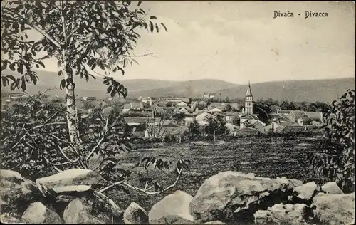 Ak Divaca Divacca Slowenien, Gesamtansicht