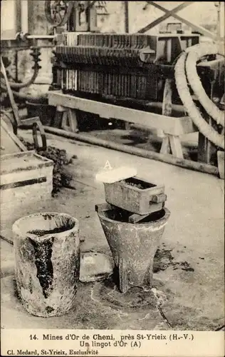 Ak Saint Yrieix Haute Vienne, Cheni Gold Mines