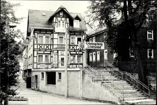 Foto Ak Meura in Thüringen, FDGB Erholhungsheim Schützenhof