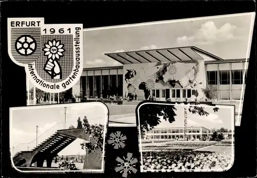 Ak Erfurt in Thüringen, Internationale Gartenbauausstellung 1961, IGA