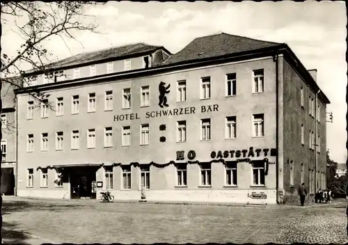 Ak Jena in Thüringen, HO Gaststätte Schwarzer Bär