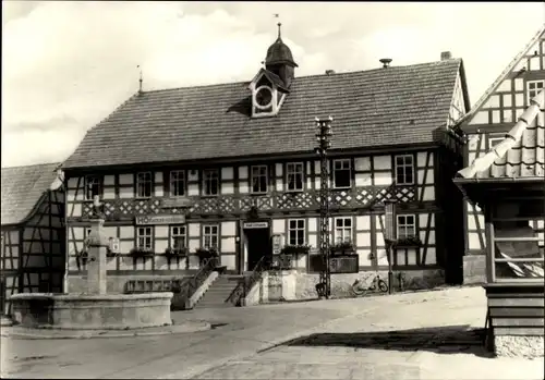 Ak Ummerstadt in Thüringen, Rathaus