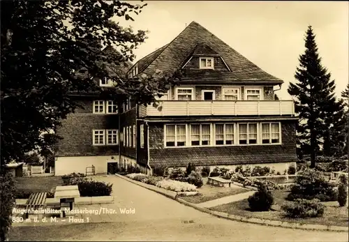 Ak Masserberg in Thüringen, Augenheilstätten, Haus 1