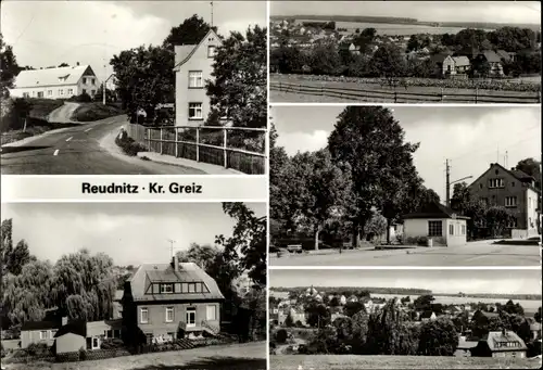 Ak Reudnitz Mohlsdorf in Thüringen, Panorama, Teilansichten