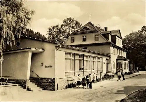 Ak Wurzbach in Thüringen, FDGB-Erholungsheim "Rudi Arnstadt"