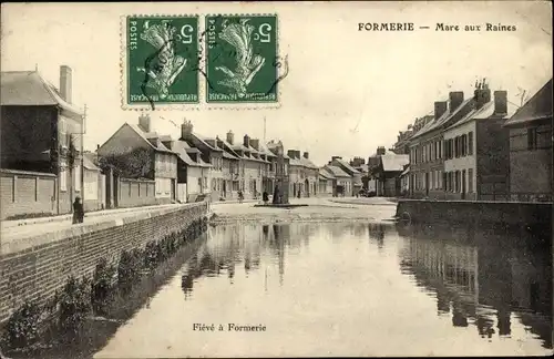 Ak Formerie Oise, Mare aux Raines