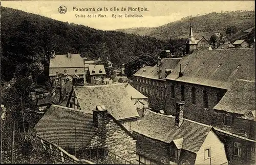 Ak Monschau Montjoie in der Eifel, Rörtal, Katholische Kirche