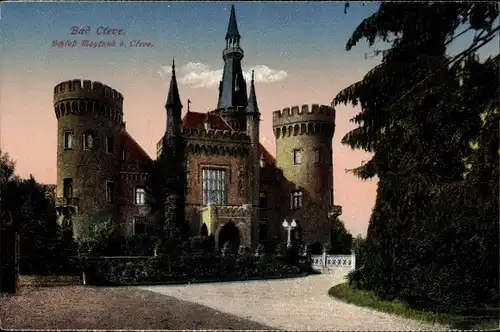 Ak Moyland Bedburg Hau am Niederrhein, Schloss Moyland