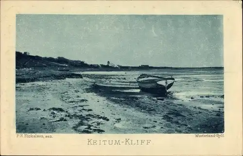 Ak Keitum auf Sylt, Kliff