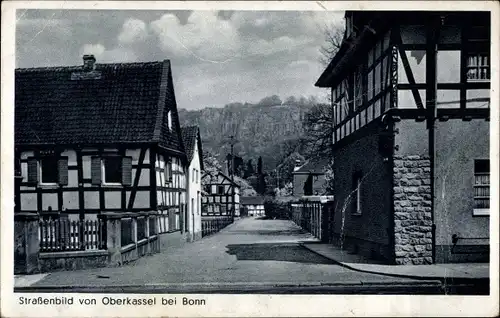 Ak Oberkassel Bonn am Rhein, Straßenbild