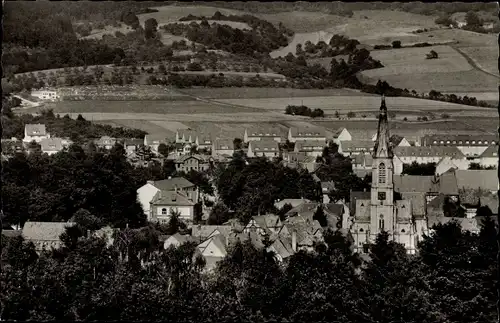 Ak Wanfried an der Werra Hessen, Ortsansicht mit Kirche