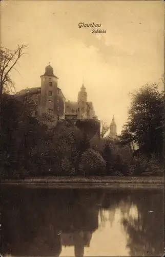 Ak Glauchau in Sachsen, Schloss