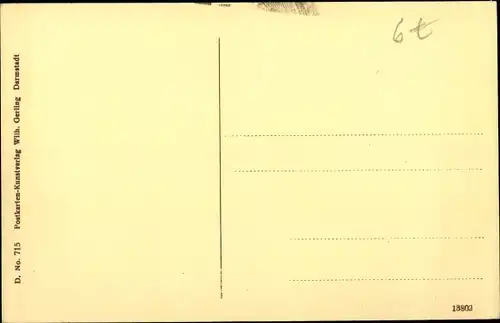 Ak Michelstadt im Odenwald, Altes Patrizierhaus