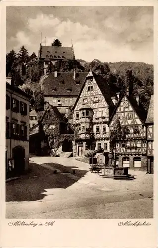 Ak Miltenberg, Marktplatz