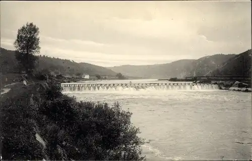 Ak Waulsort Wallonien Namur, Le Barrage, Wehr