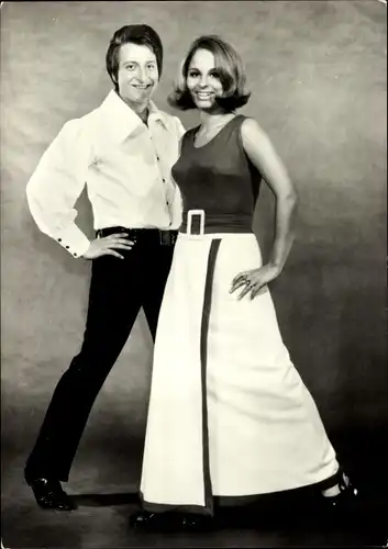 Ak Sänger und Tänzer Dagmar Frederic und Siegfried Uhlenbrock
