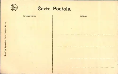 Ak Klöpplerin bei der Arbeit, Volkstracht