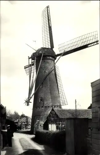 Ak Giessendam Südholland, Korenmolen De Hoop