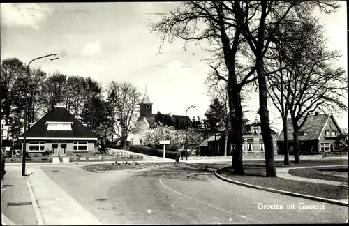 Ak Gasselte Drenthe, Straße