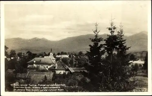 Ak Svato Janske Teplice Teplitz Region Aussig, Liptovska hole