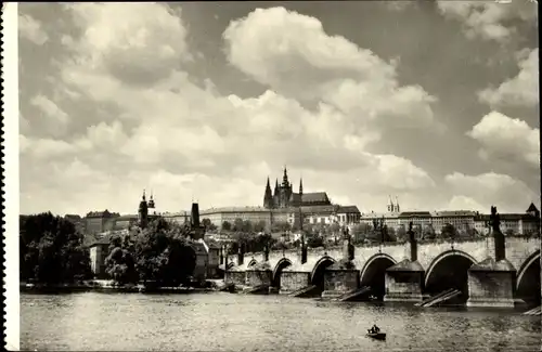 Ak Praha Prag Tschechien, Hradčany Hradschin, Prager Burg