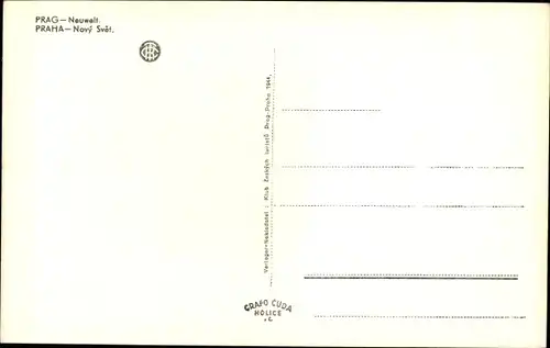 Ak Praha Prag Tschechien, Neuwelt