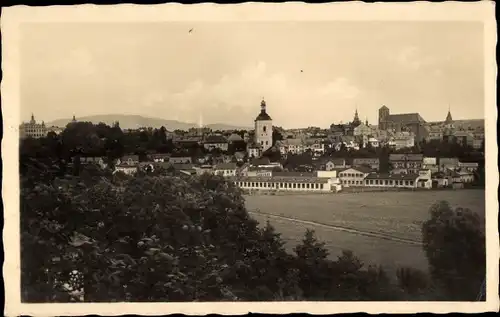 Ak Turnov Turnau Region Reichenberg, Gesamtansicht