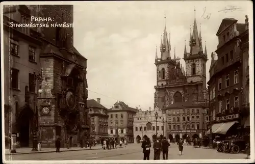 Ak Praha Prag Tschechien, Staromestske Namesti