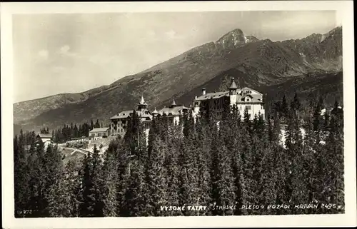 Ak Štrbské Pleso Vysoké Tatry Hohe Tatra Slowakei, Panorama