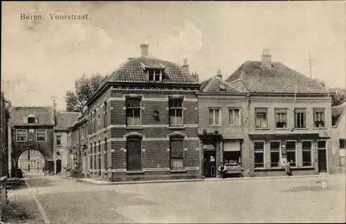 Ak Buren Gelderland Niederlande, Voorstraat