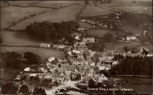 Ak Llanfair Talhaiarn Wales, Gesamtansicht