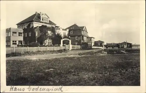 Ak Nordseebad Langeoog Ostfriesland, Haus Godenwind