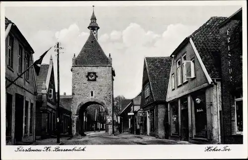 Ak Fürstenau (Kreis Bersenbrück) Niedersachsen, Hohes Tor